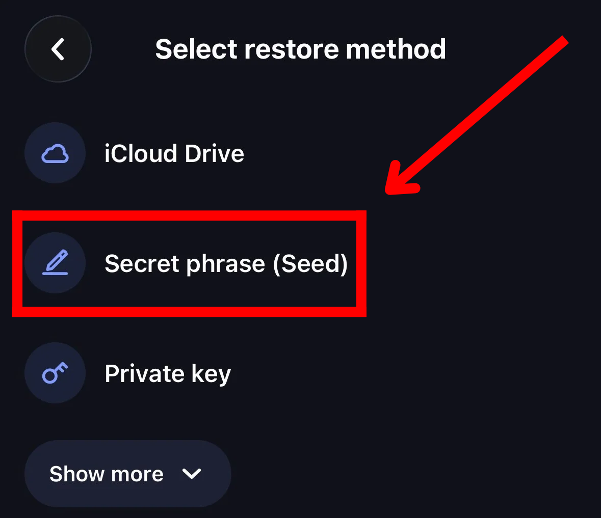 Step 3: Deposit Your Crypto